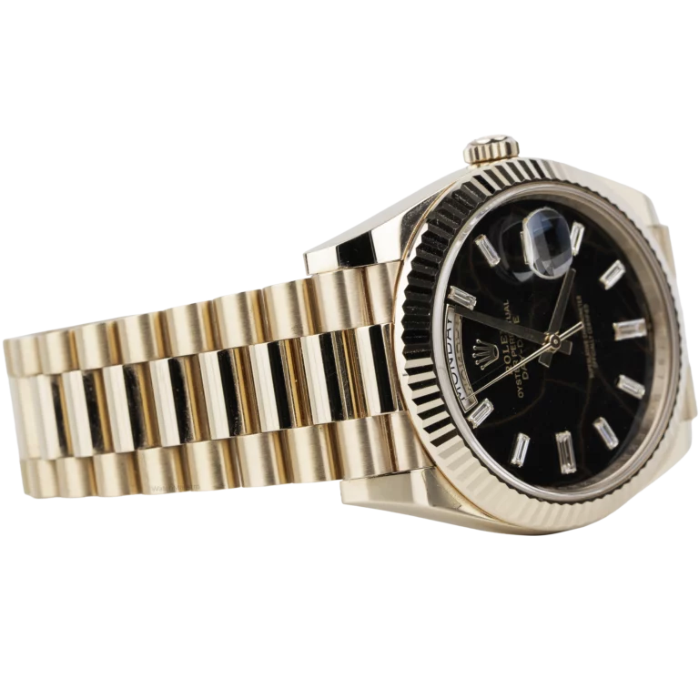 Rolex Day Date 40 Rose Gold Eisenkiesel (4)