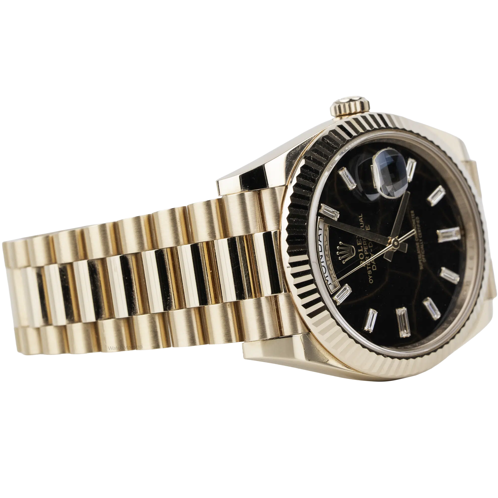 Rolex Day Date 40 Rose Gold Eisenkiesel (4)