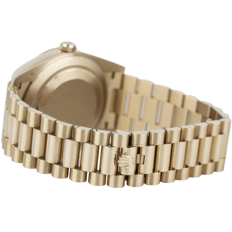 Rolex Day Date 40 Rose Gold Eisenkiesel (8)