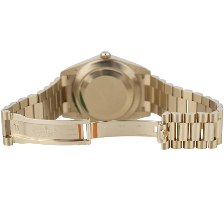 Rolex Day Date 40 Rose Gold Eisenkiesel (9)