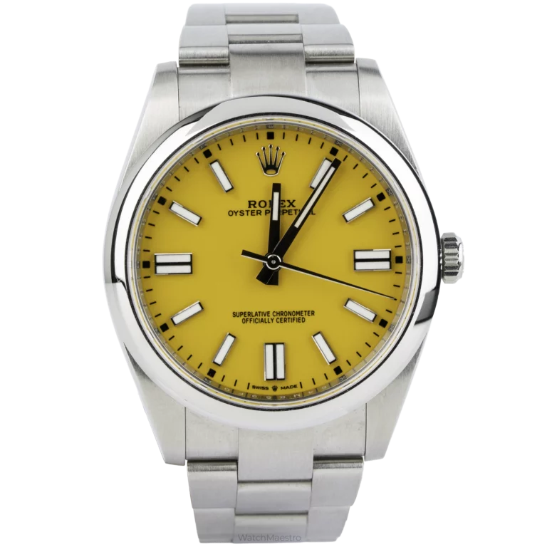 Rolex OP 41 Yellow Dial (1)