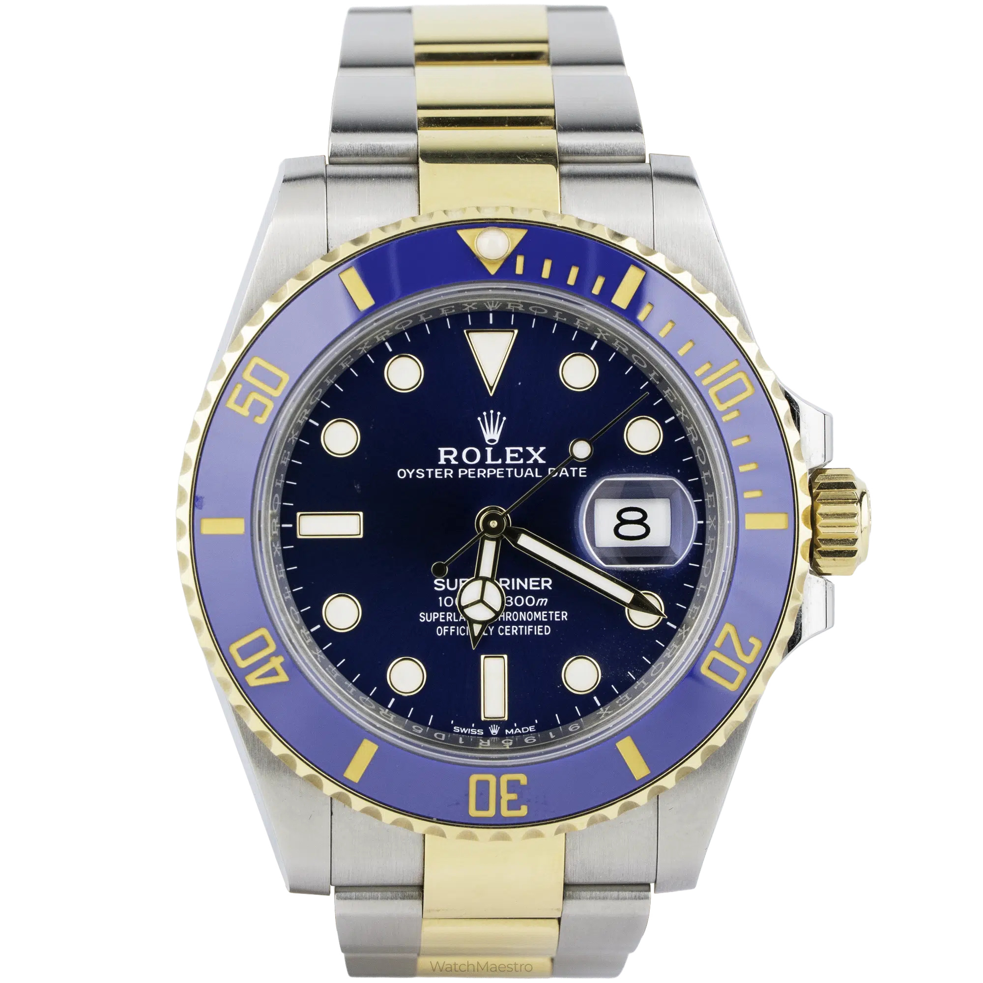 Rolex Submariner Two Tone Bluesy (1)