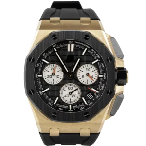 AP Royal Oak Offshore Rose Gold Black Dial (1)