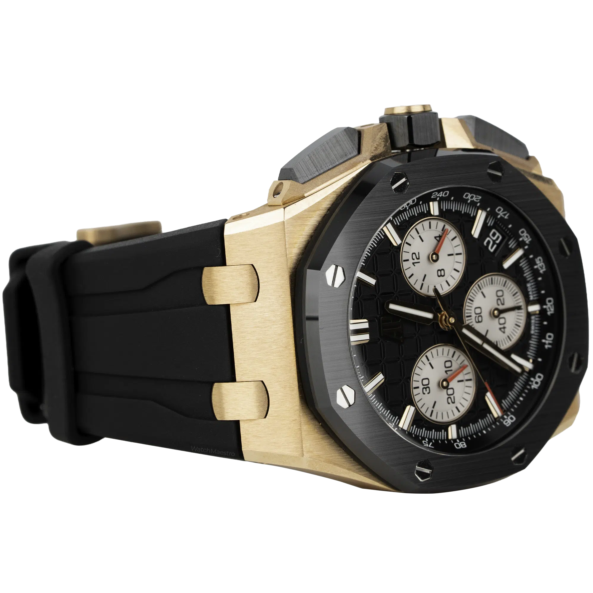 AP Royal Oak Offshore Rose Gold Black Dial (4)