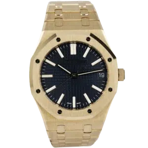 AP Royal Oak Rose Gold Blue Dial (1)