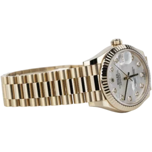 Rolex Datejust 31 Presidential Rose Gold MOP Diamond (4)