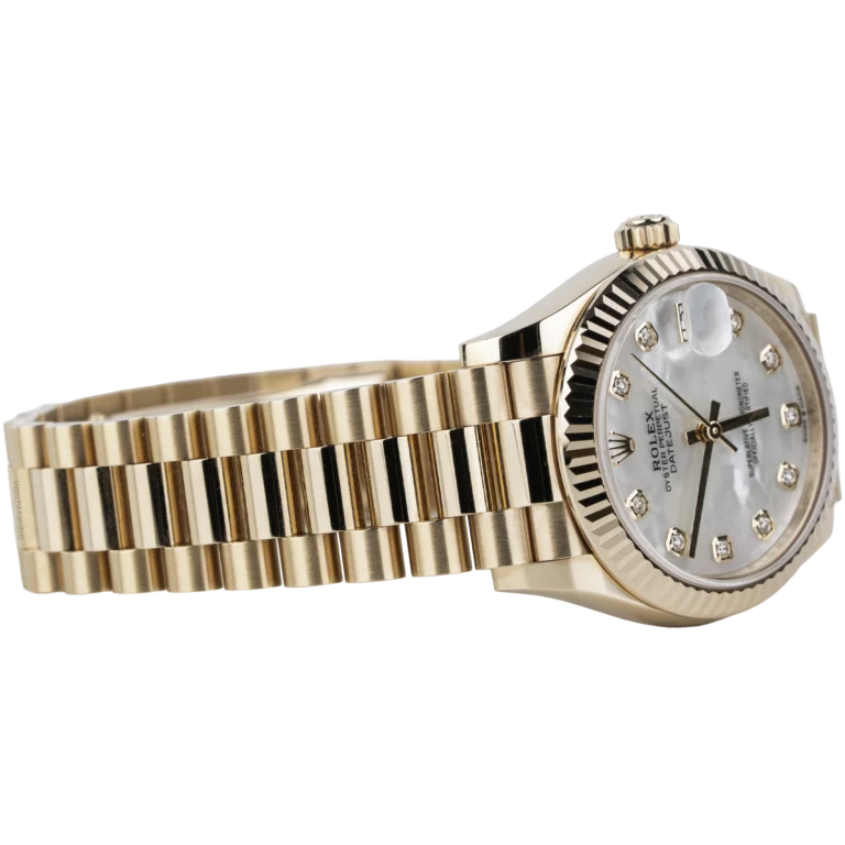 Rolex Datejust 31 Presidential Rose Gold MOP Diamond (4)