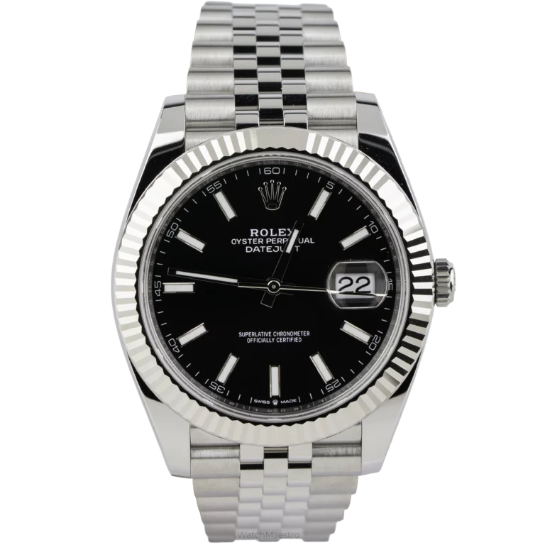 Rolex Datejust 41 Black Fluted Jubilee (1)