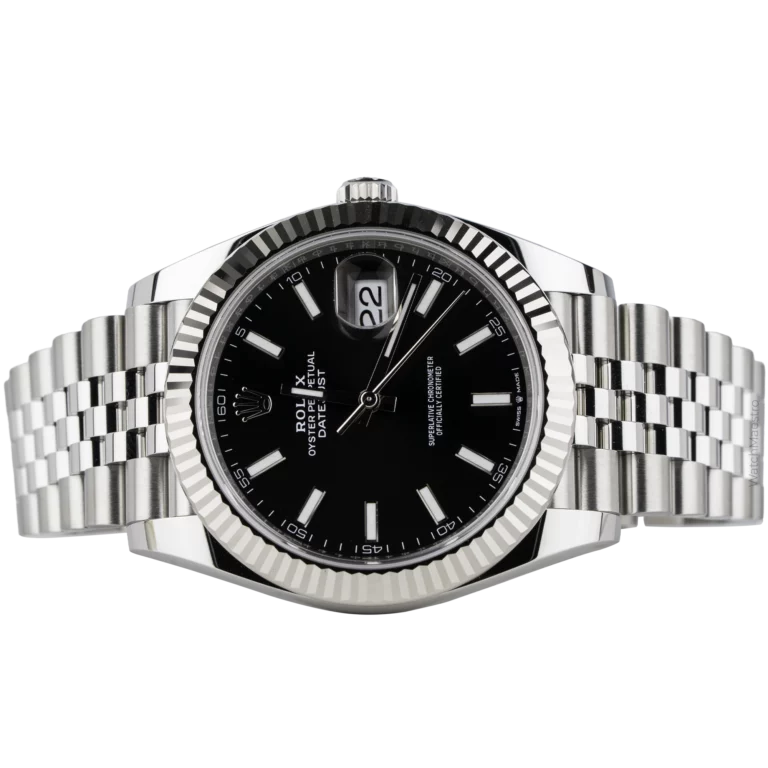 Rolex Datejust 41 Black Fluted Jubilee (2)