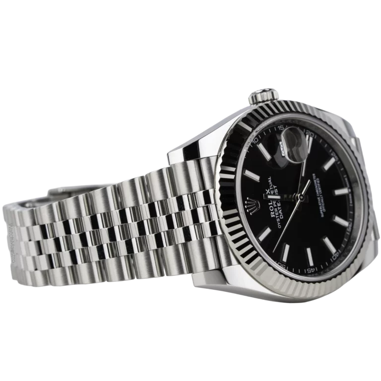 Rolex Datejust 41 Black Fluted Jubilee (4)
