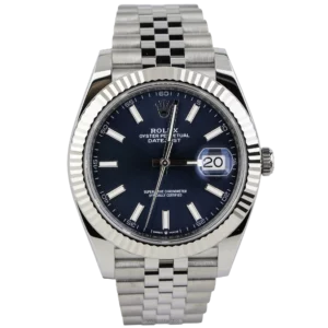 Rolex Datejust 41 Blue Fluted Jubilee (1)