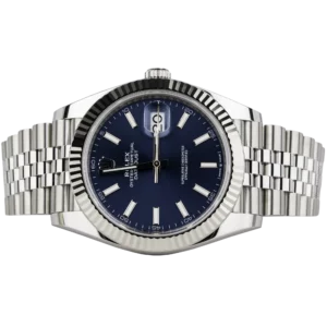 Rolex Datejust 41 Blue Fluted Jubilee (2)