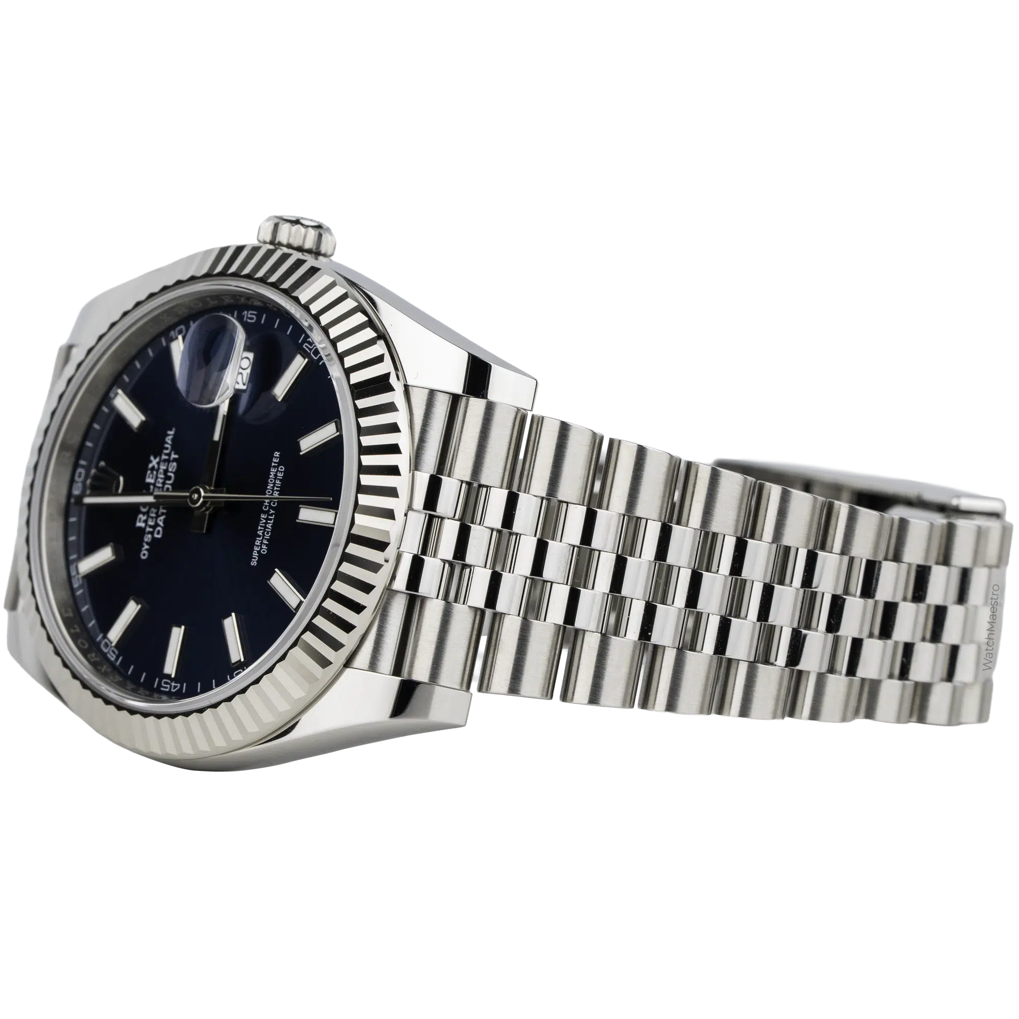 Rolex Datejust 41 Blue Fluted Jubilee (3)