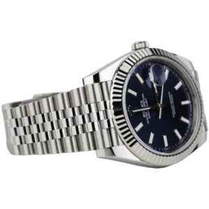 Rolex Datejust 41 Blue Fluted Jubilee (4)