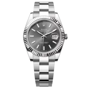 Rolex Datejust Slate Grey Fluted Oyster Product