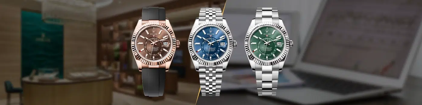 Rolex Sky Dweller Prices Retail vs Secondary Market