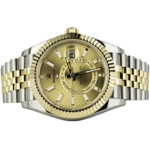Rolex Sky Dweller Two Tone Champagne Jubilee (2)