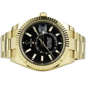 Rolex Sky Dweller Yellow Gold Black Dial (2)