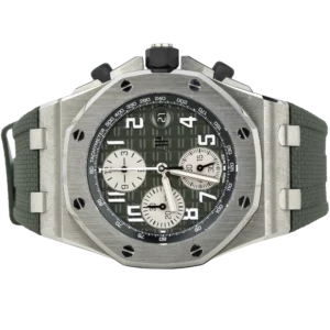 AP Royal Oak Offshore Khaki Green Chrono Titanium (2)