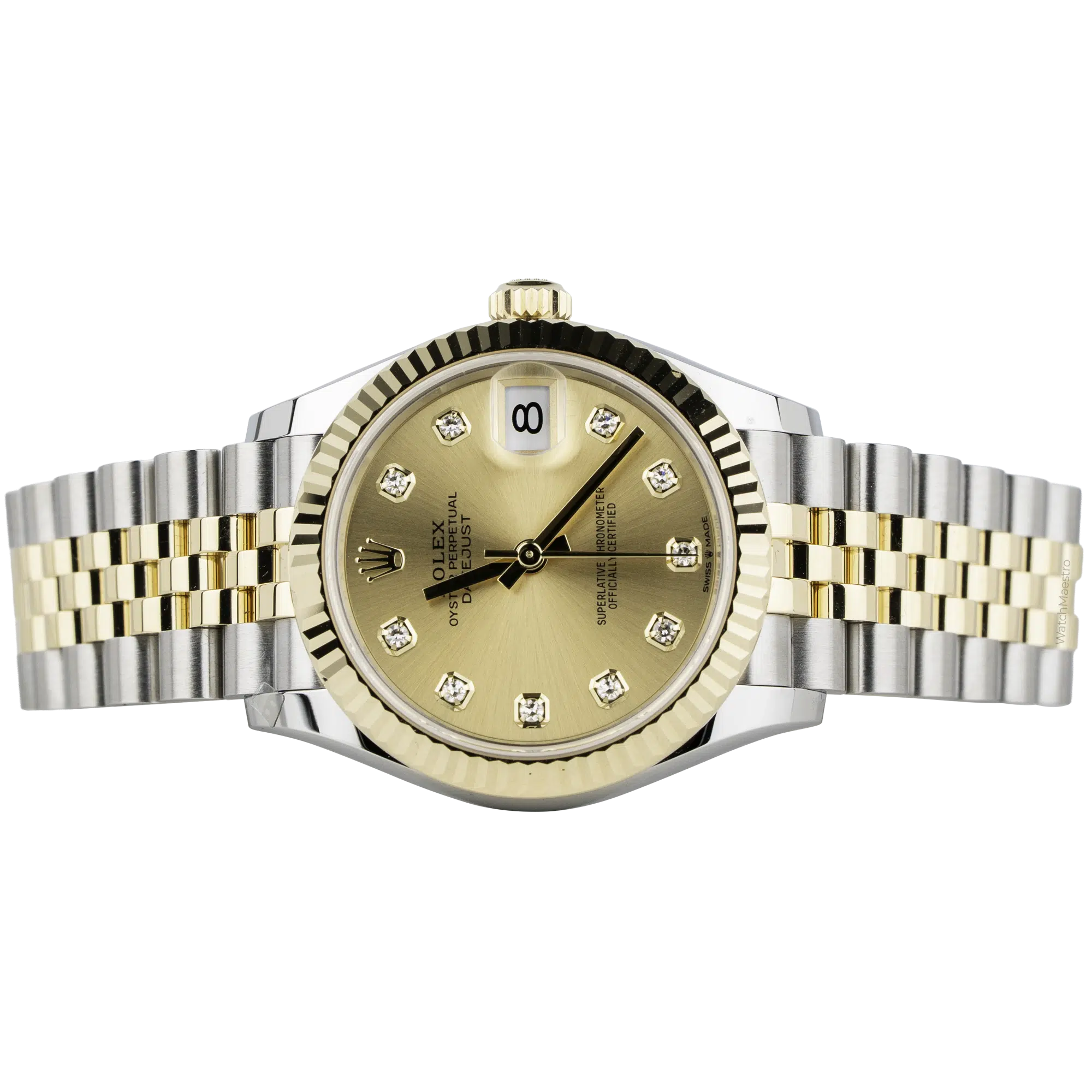 Rolex Datejust 31 Two Tone Champagne Diamonds (2)