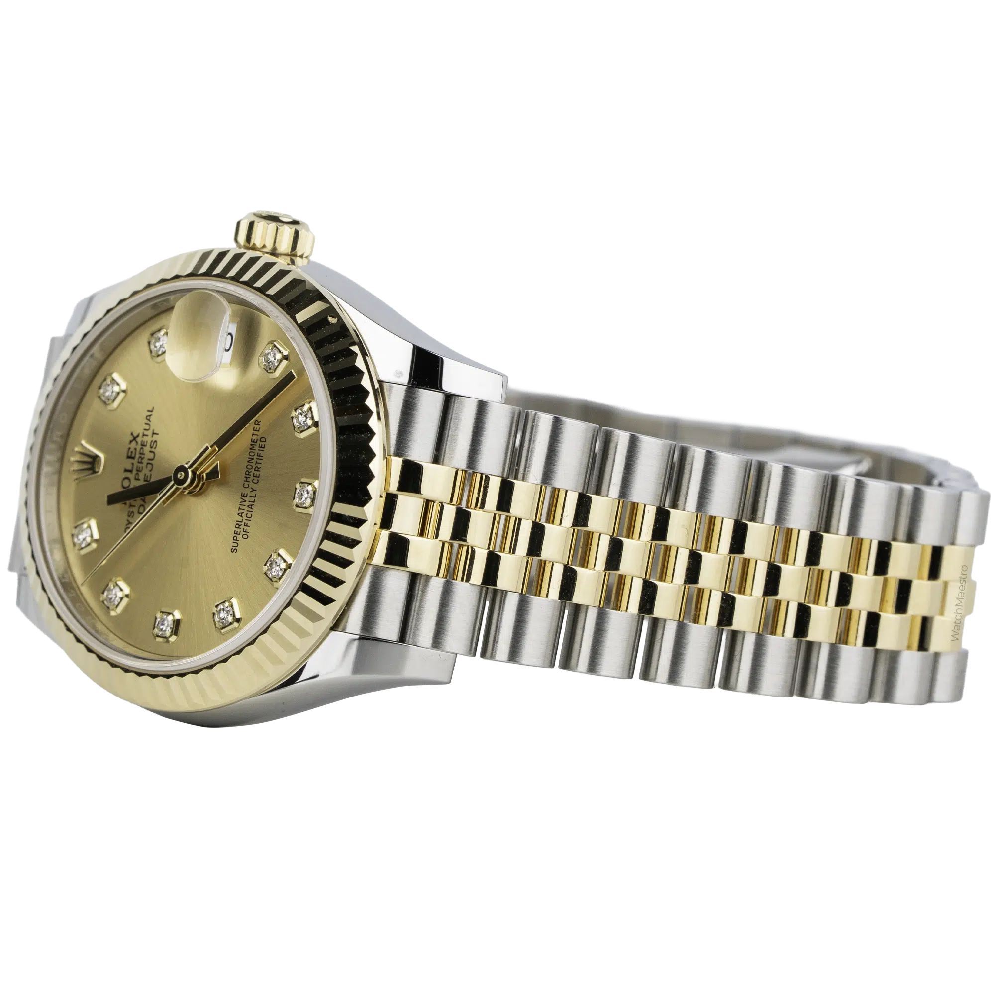 Rolex Datejust 31 Two Tone Champagne Diamonds (3)