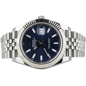 Rolex Datejust 41 Blue Jubilee Fluted 2