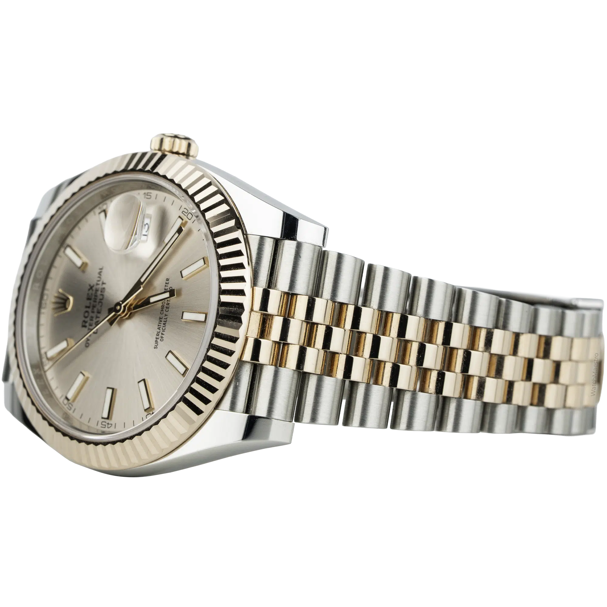 Rolex Datejust 41 Two Tone Sundust Index (3)