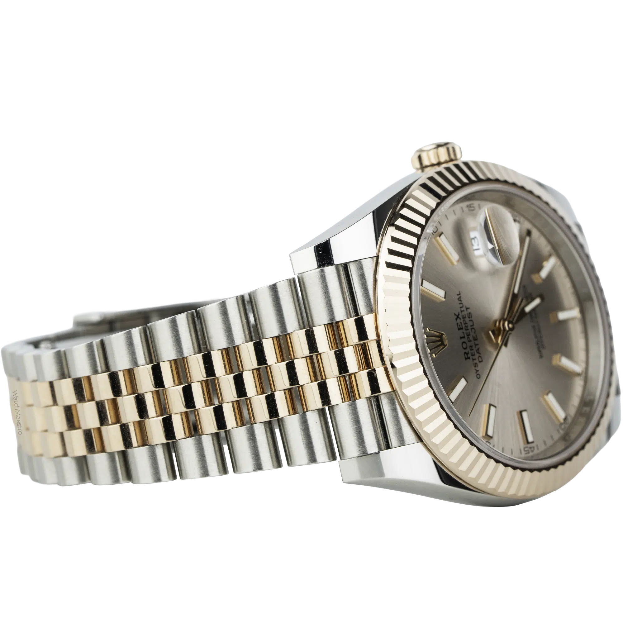 Rolex Datejust 41 Two Tone Sundust Index (4)