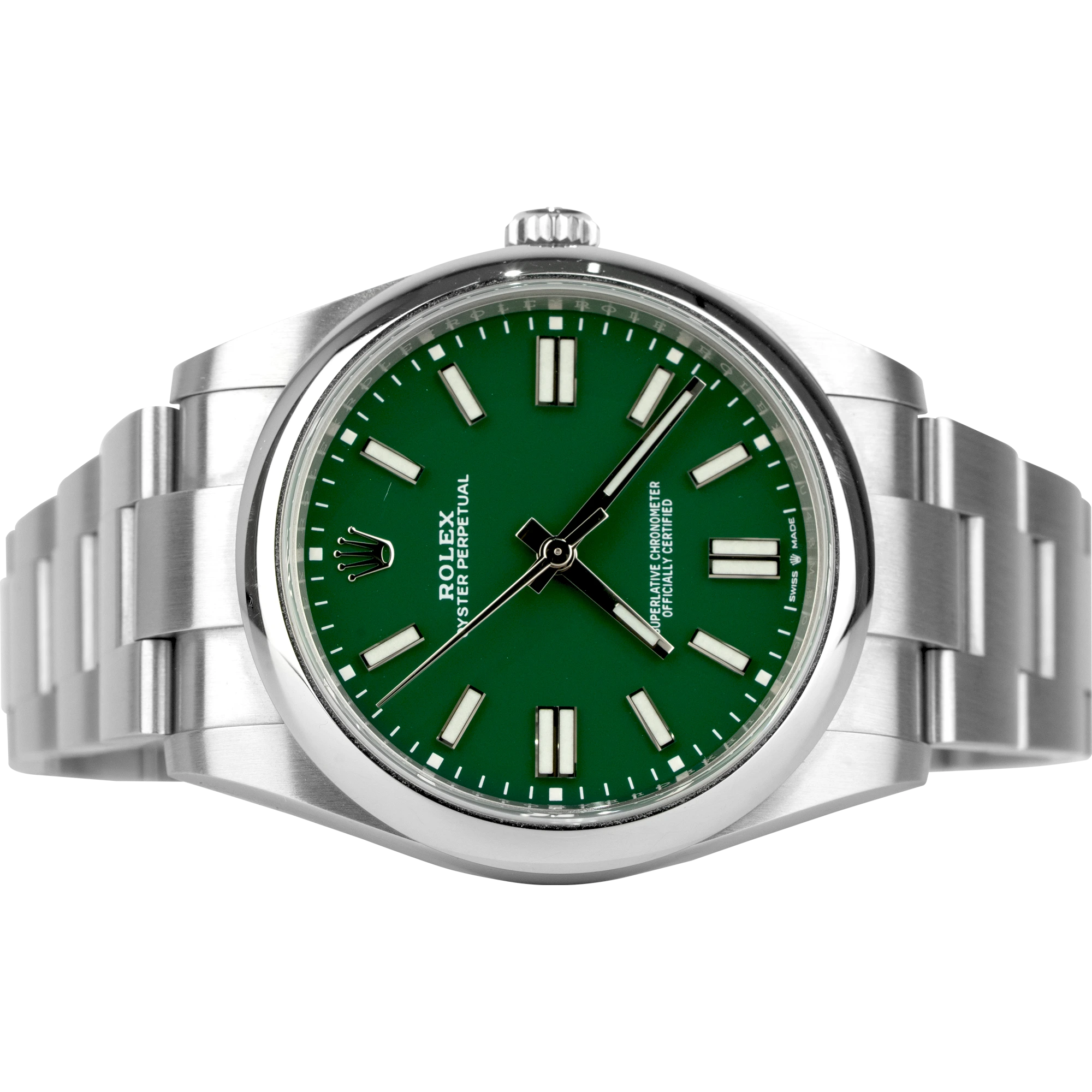 Rolex OP 41 Green Dial (2)