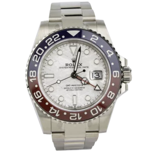 Rolex GMT Master II Pepsi Meteorite Dial