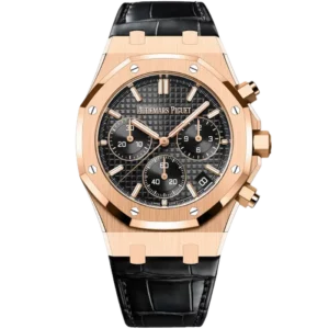 AP Royal Oak Chrono Black Leather