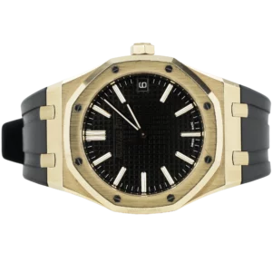 AP Royal Oak Rose Black Leather 2