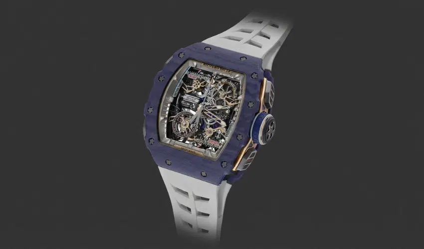 New Richard Mille RM 41-01 Tourbillon Soccer Case Construction and New TPT Materials