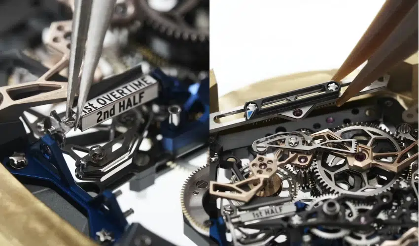 New Richard Mille RM 41-01 Tourbillon Soccer Movement Architecture and Specs