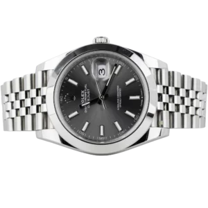 Rolex DJ 41 Grey Smooth Jubilee 2