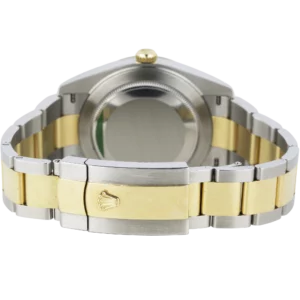 Rolex DJ41 Two Tone Silver Oyster Fluted 5