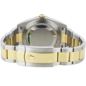 Rolex DJ41 Two Tone Silver Oyster Fluted 6
