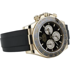 Rolex Daytona Rose Gold Black Oysterflex 4