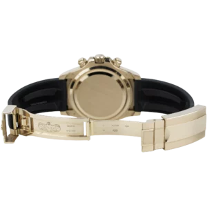 Rolex Daytona Rose Gold Black Oysterflex 7