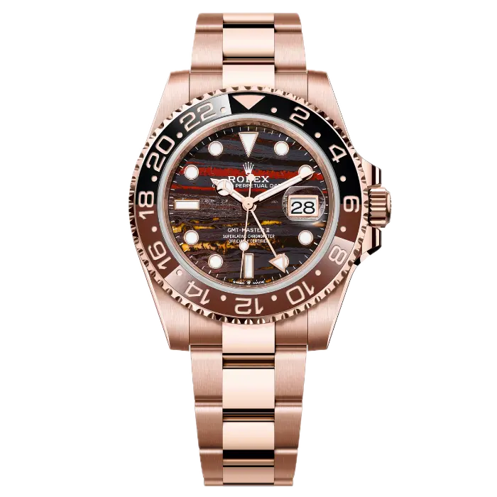 Rolex GMT Master II Rootbeer Tiger Iron Product
