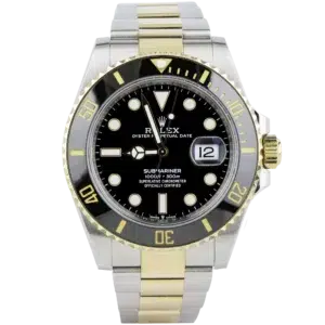Rolex Submariner Two Tone Black 1
