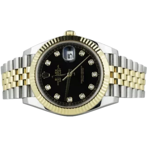 Rolex Datejust 41 Two Tone Black Diamond 2