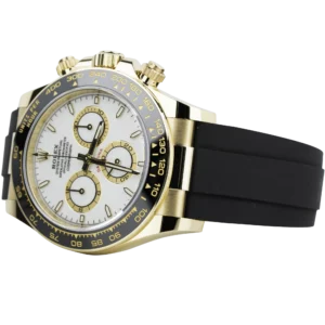 Rolex Daytona Oysterflex YG White 3