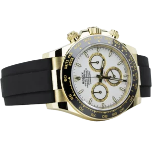 Rolex Daytona Oysterflex YG White 4