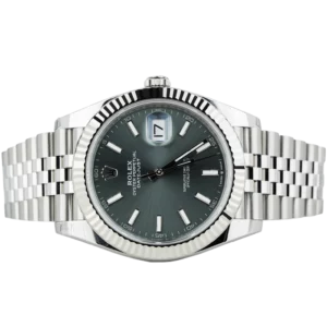 Rolex DJ 41 Green Fluted Jubilee 2025 New 2