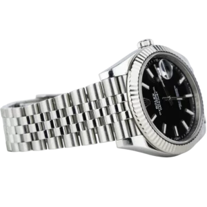 Rolex DJ41 Black Jubilee Fluted 2021 Used 4