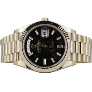 Rolex Day Date 40 Rose Gold Eisenkiesel Dial 2