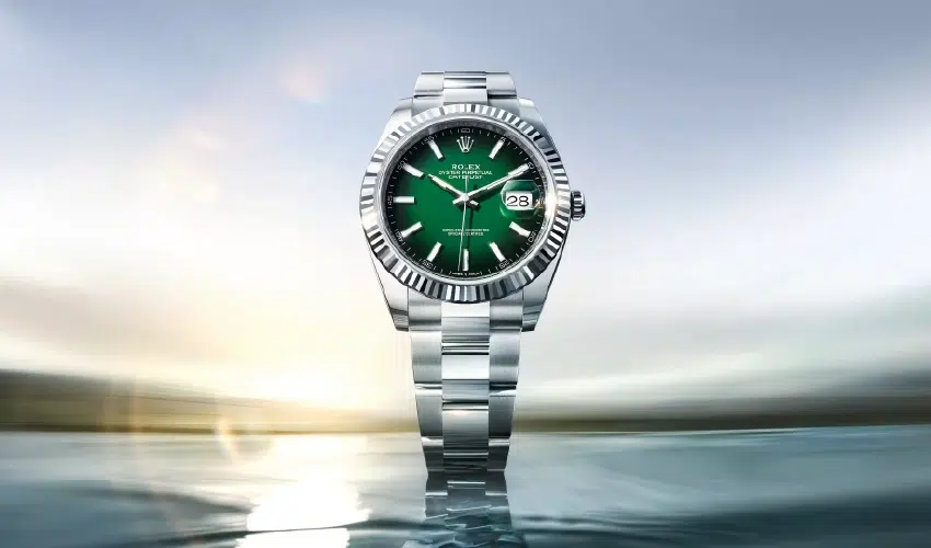 Datejust 41 Green Ombre 