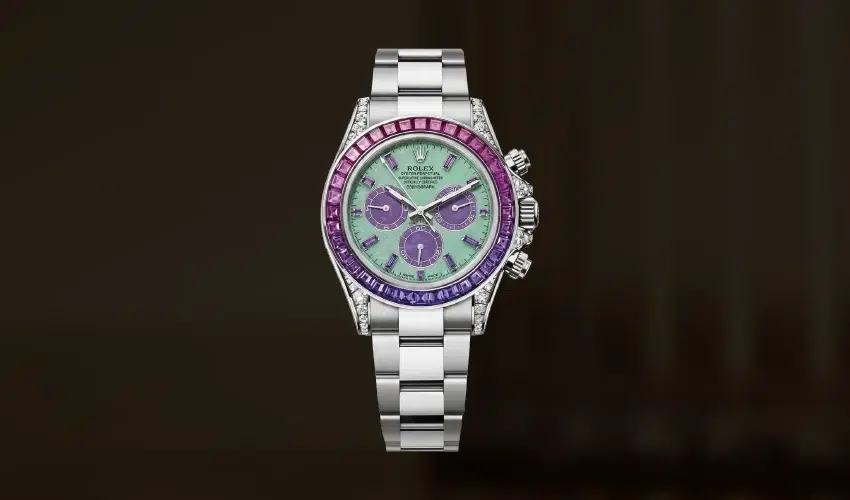 Rolex Daytona White Gold 126599SAVL Purple Sapphire