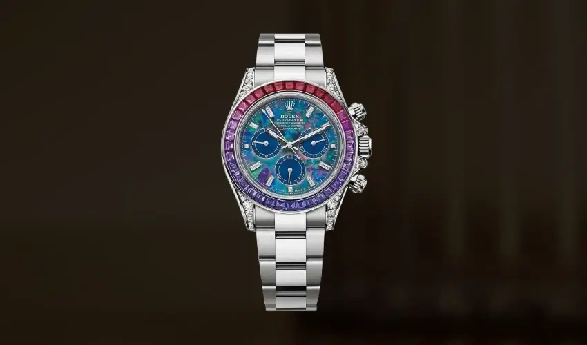 Rolex Daytona Platinum 126596SABV Gradient Sapphire